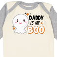 thumbnail image 4 of Inktastic Daddy is my Boo with Cute Ghost Boys or Girls Long Sleeve Baby Bodysuit, 4 of 5