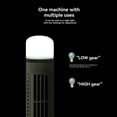 thumbnail image 4 of Ventilador de Torre LED de 2 Velocidades, Portátil, Eléctrico, de Pie, para Sala de Estar y Dormitorio, Color Negro., 4 of 8