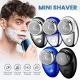 thumbnail image 2 of Mini-Shave Portable Electric Razor For Men USB Rechargeable Shaver Travel O7O2, 2 of 8