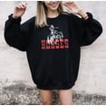 thumbnail image 2 of HORSES Graphic Unisex Fleece Pullover, 2 of 5