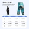thumbnail image 4 of Gukieu Realistic Ocean Shark Print Men's Home Trousers, Elastic Drawstring Home Pajamas Clothing Suitable for Adult Men-Medium, 4 of 6