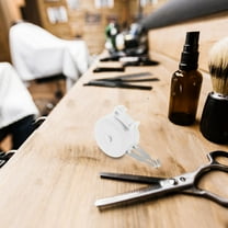 AURARMLET Hair Crimpers Hair Styling Tool Universal Design Plastic White 1 Pack for Easy Hair Styling