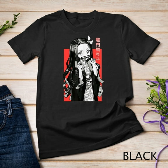 Simple Fit Nezukos Kamados Kimetsus No Yaiba Demons Slayers T-Shirt Unisex T-Shirt Gift For Him/Her Gift For Him/Her