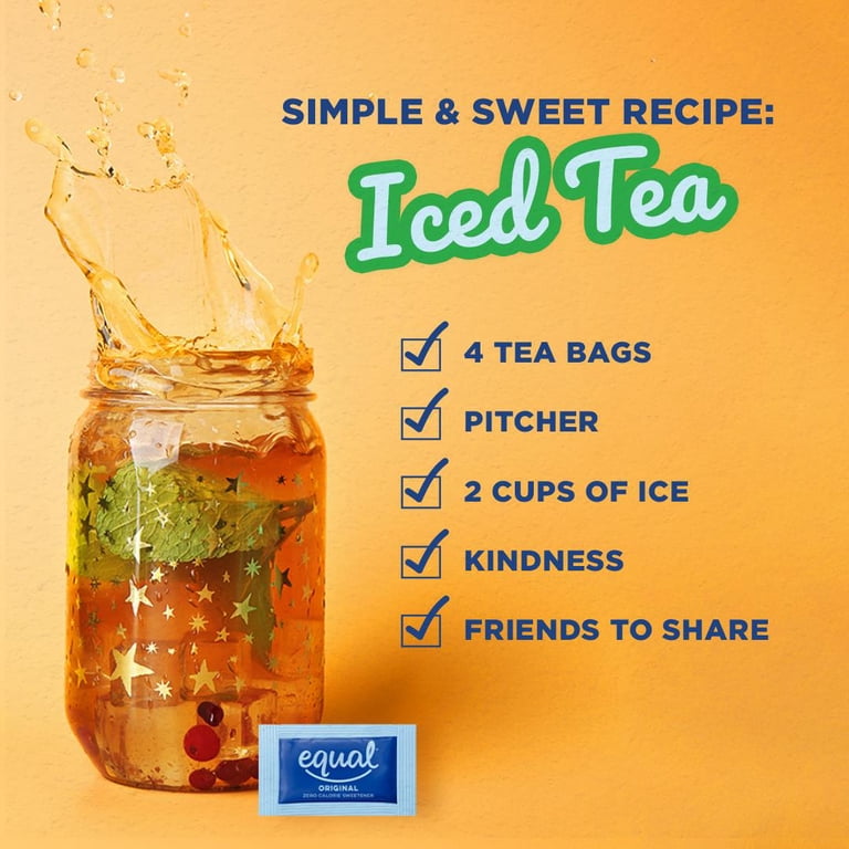 TASTY TRIM Yellow Sucralose Sweetener – 2000 Packets, Low-Calorie Sugar Substitute