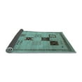 thumbnail image 2 of Ahgly Company Indoor Round Abstract Light Blue Contemporary Area Rugs, 6' Round, 2 of 4