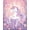 Pink Purple, Pattern 4, variant on ODIKA Large Clusters Pink Scallop Ombre Gradient Watercolor Motifs for Playroom, Bedroom, Reading Nook, Pet Friendly & Kids Safe Play