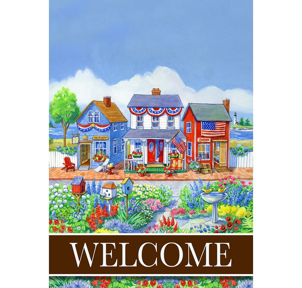 Toland House Flag - Main Street Americana - Walmart.com - Walmart.com
