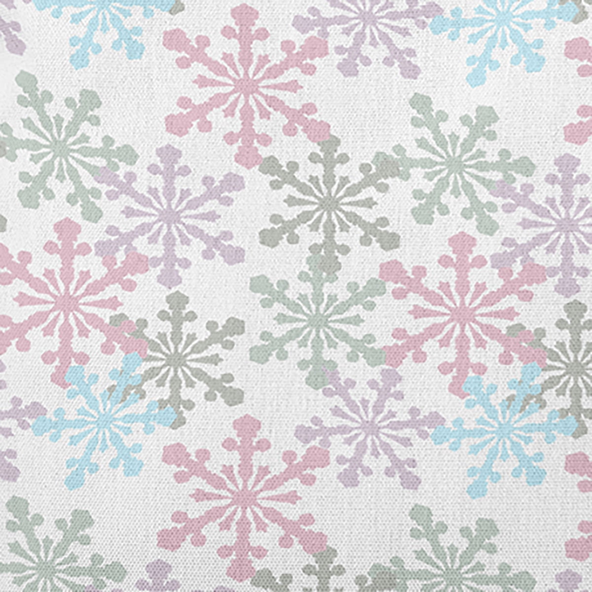 16" x 16" Simply Daisy Snow Fall Polyester Accent Pillow, Pink Icing Qty 1