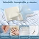 thumbnail image 3 of Almohada Memory Foam, Almohada Cervical para Aliviar el Dolor de Cuello, Almohada Ortopédica Ergonómica para Personas Que Dormir de Lado, Boca Arriba o Boca Abajo, con Fundas de Almohada, 3 of 6
