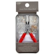 Solutions Jewelry Spare Parts Tin with Pliers and Polishing Cloth