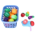 thumbnail image 3 of Child Food Playset, Interesting Educational Kids Kitchen Toy Simulation  For Toddler 23 Piece Set A2301, 3 of 8