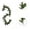 B, variant on 2026 Christmas Indoor Home Decor 180cm Artificial Pines Garland Light Weight Christmas Greenerys Decor For Stair Railing Fireplace Mantel Holiday Ornament