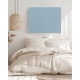 thumbnail image 3 of Sky Blue Wall Art for Living Room, Canvas Picture Wall Decor for Bathroom Bedroom, Modern Pure Winter Sky Blue Painting Artwork for Office Kitchen Hallway Dining Room Home Decorations 24"x32", 3 of 8