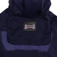 thumbnail image 4 of Mascota cachorro impermeable ropa Casual con capucha impermeable chaqueta de lluvia Blue XL Yuyangstore Impermeable del gato del perro del animal doméstico, 4 of 8