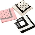 thumbnail image 4 of Black Scarf Women Scarf Multi-Purpose Bandana Gift Sets– Headband, Wrap, Protective Coverage, 4 of 5