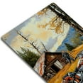 thumbnail image 7 of Old Man Old Motorcycle & Old House Iron Metal Signage, Vintage Art Tinplate Wall Art Poster Wall Decoration Garage 8*12 Inch, 7 of 7