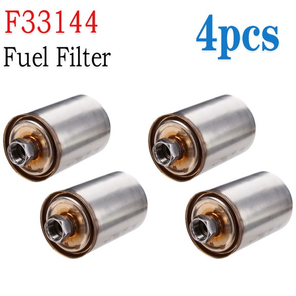 4PC F33144 Fuel Filter (Wix 33481) Replacement Part