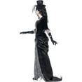 thumbnail image 4 of Smiffys Ensemble de Costume de Veuve de Ville Fantôme pour Femmes, 4 of 5