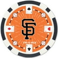 thumbnail image 4 of MasterPieces Casino 100 Piece Poker Chip Set - MLB San Francisco Giants, 4 of 6
