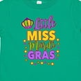 thumbnail image 4 of Inktastic Little Miss Mardi Gras with Crown and Dots Girls Toddler T-Shirt, 4 of 5