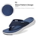 thumbnail image 2 of Sandalias DREAM PAIRS para Mujer, Chanclas Azul Marino Talla 11, 2 of 6