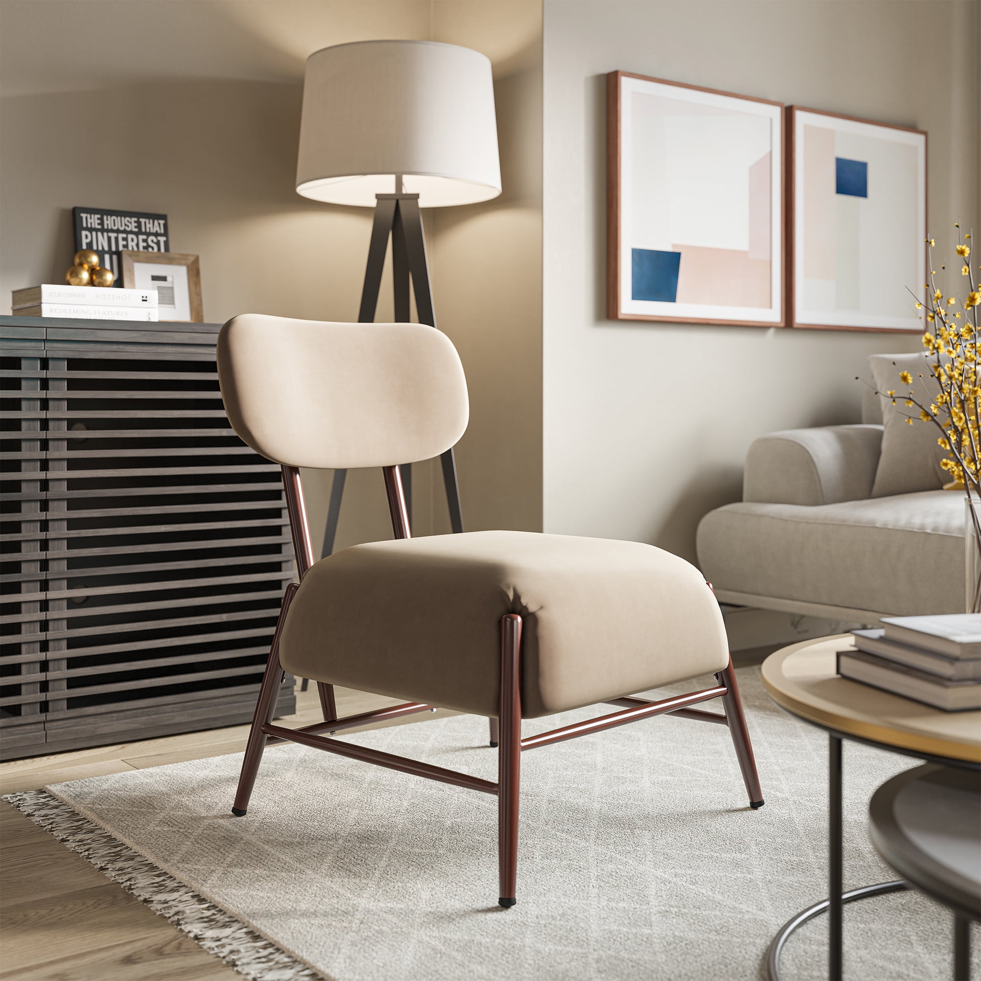 Belleze mid on sale century chair