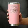 thumbnail image 3 of Bevvee Insulated Travel Tumbler 20 oz Cheers 25 Years 25th Anniversary Gifts Tumblers, 3 of 4