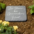 thumbnail image 2 of Pavilion Gift Company 25318 Grandmother's-7.75" x 7.75" Garden Stone, Gray, White, 2 of 7