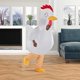 thumbnail image 3 of Disfraz inflable de plástico con forma de pollo blanco para adulto, 3 of 3