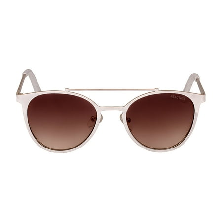Kenneth Cole Reaction Metal Frame Brown Gradient Lens Ladies Sunglasses KC13155124F