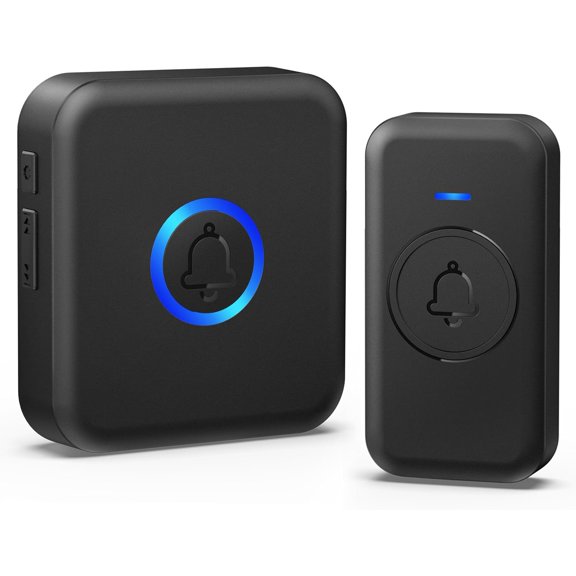 Wireless Doorbell 1000ft Range, Loud Waterproof Door Bell with 60 Melodies