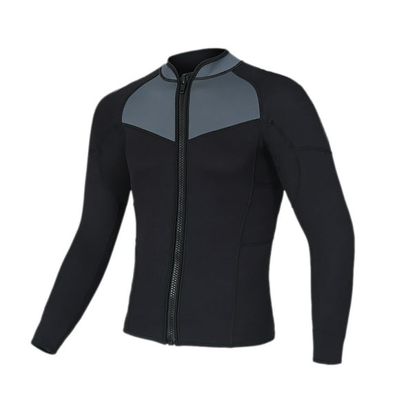 Men's Swim Trunks Men's Wetsuit Diving Surfwear Shirt Long Sleeve Athletic Casual Style Shirt Men Shorts Jean Short Zipper Pocket Bathing Suit Liner Fabric Swim Trunks Designer Mens Baiting Su Gray XL