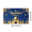1A, variant on Blue Background Ramadan Themed Banner with Golden Mosque Lanterns Flowers and Crescent Moon Party Decors Backdrop Photography Props for Ramadan Celebrations Family Gatherings Community Events
