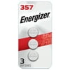 Energizer 357 Batteries, Silver Oxide Batteries (3 Pack)
