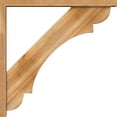 thumbnail image 3 of Ekena Millwork 4"W x 40"D x 40"H Olympic Block Rough Sawn Bracket w/ Offset Brace, Western Red Cedar, 3 of 25