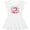 AA-White, variant on Inktastic 2nd Birthday 2 Year Old Girls Girls Toddler Dress