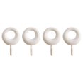 thumbnail image 1 of 4pcs Wall Hook Mounted Utensils Holder Storage Towel Rack V7 Organizer Coat N4X0, 1 of 8