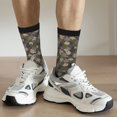 thumbnail image 6 of Cauagu Camouflage maple Print Crew Socks for Women and Men,Adult Athletic Running Socks 1-Pair Sports Socks Work Gear Socks with Moisture Wicking, 6 of 6