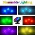 thumbnail image 4 of Solar Powered Pond Lights Solar Underwater Pond Lights IP68 Waterproof Submersible LED Lights for Aquarium Tank Garden Pool Fountain, 4 of 5