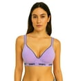 thumbnail image 2 of Women Bras 6 Pack of Cotton Sports Bra with B C D Cup 40C (S6825), 2 of 8