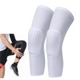 thumbnail image 1 of Hexagonal Honeycomb Protective Breathable Knee Pads Compression Knee Pad Protective Knee Pad Sports Knee Pad Long Knee Pad, 1 of 5