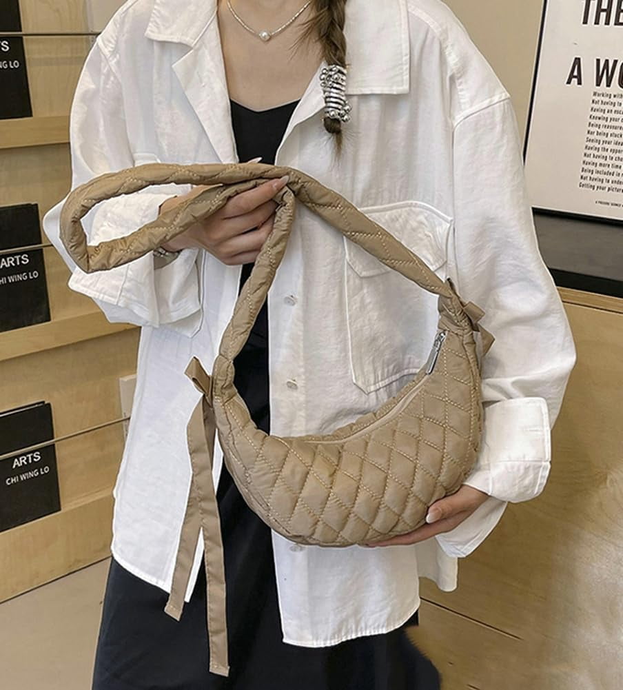 CoCoMangos Crescent Crossbody Bag Hobo Bag Shoulder Bag Purse Dumpling Bag Adjustable Strap for Women