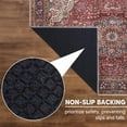 thumbnail image 4 of Keen Home Design Machine Washable Area Rugs with Non-slip Backing, Ideal for Hallway, Living Room, Bedroom, Kitchen and Laundry Room, Vintage Moroccan and Low Pile Rug ( 3' x 5' ), 4 of 9