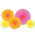 thumbnail image 3 of The Beistle Company 5 Piece Accordion Paper Fan Wall D cor Set, 3 of 6