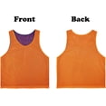 thumbnail image 2 of YOUI-GIFTS 6 PCS Reversible Pinnies Basketball Soccer Training Vest Double Sided Mesh Jerseys for Adult, 2 of 5