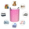 thumbnail image 6 of Gaeub Breast Cancer Pink Ribbons Awareness Dirty Clothes Storage Basket, Toy Storage Bin for Storing Clothing, Diapers, Toys - Medium, 6 of 8