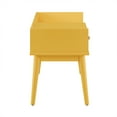 thumbnail image 4 of Weston Home Chelsea Lane Ethan Wood Bench with 1 Drawer, Yellow, 4 of 7