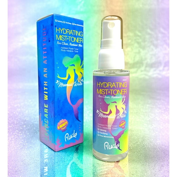 RUDE COSMETICS Mermaid Water Hydrating Mist Toner