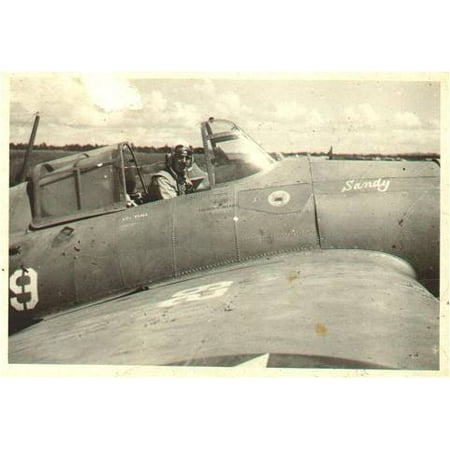 Grumman F4f 4 Wildcat - LAMINATED POSTER A U.S. Navy Grumman F4F-4 Wildcat fighter (nicknamed Sandy) of Fighting Squadron 11 (VF-11) Sundo Poster Print 24 x 36