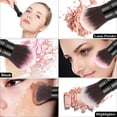 thumbnail image 4 of Falliny - Juego de 2 brochas de maquillaje retráctiles Kabuki en polvo para base de maquillaje, brocha de viaje para colorete facial con cubierta para colorete, bronceador, protector solar, pulidor, c, 4 of 5
